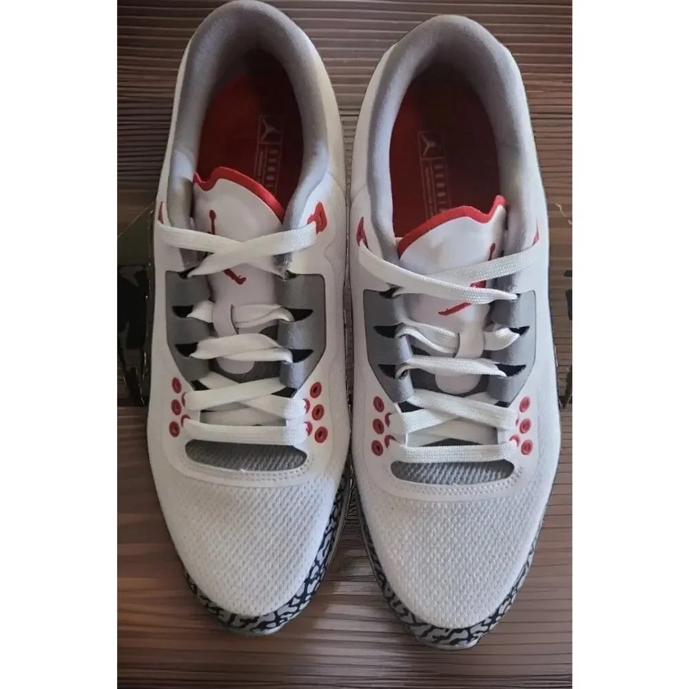 Nike Air Jordan Zoom Tenacity Katrina White Grey Shoes Mens 12 Fast Ship